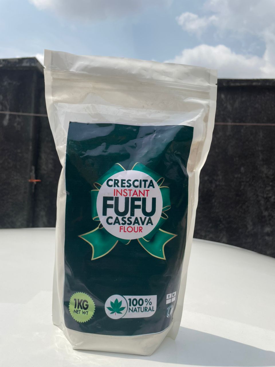 Crescita Vitamin A-Fortified Instant Cassava Fufu Flour (Odourless)